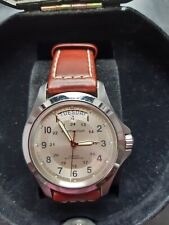 OROLOGIO UOMO HAMILTON AUTOMATICO DAYDATE CINTURINO E FIBIA CON LOGO HAMILTON