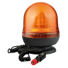 Rotating LED lamp base magnet