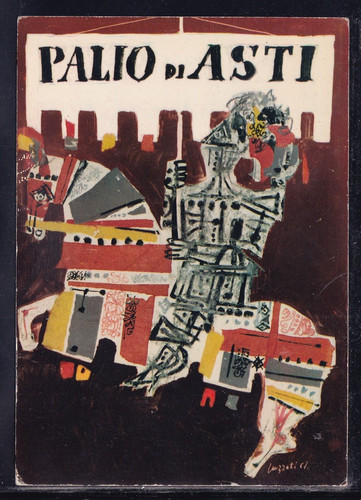 Cartolina palio asti ae534 - palio,