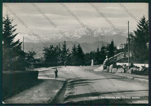 Cuneo città foto cartolina - città, fg