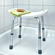 Sgabello Bagno in Alluminio
