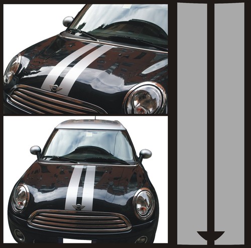 Adesivi strisce mini cooper - strisce,