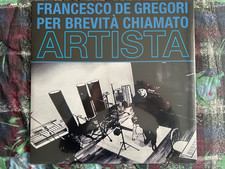 Francesco De Gregori Per Brevità’ Chiamato Artista lp nuovo editoriale