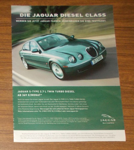 Rara pubblicità jaguar type - rara,