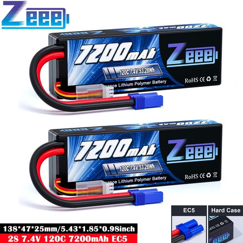 Zeee lipo batteria 7 - zeee, 7.4v