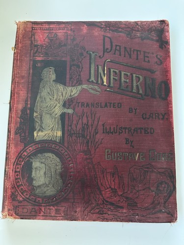 Dante inferno antique 1901 - inferno,