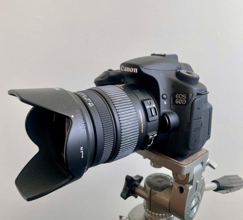Canon 60d dslr sigma 18 - 60d, +
