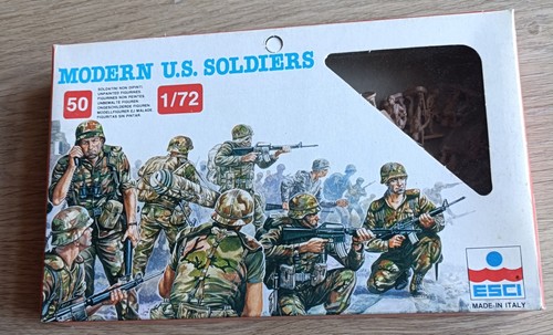 Soldatini esci modern us - esci, 1/72