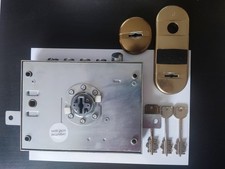 SERRATURA PORTE BLINDATE E70 DIERRE DOPPIA MAPPA SX - FUNZIONANTE