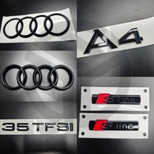 AUDI A4 2020+ Distintivi Nero