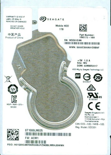 St1000lm035 1rk172 189 - st1000lm035,, 1rk172-189,