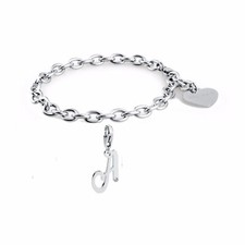 Sagapo Bracciale Lettera A