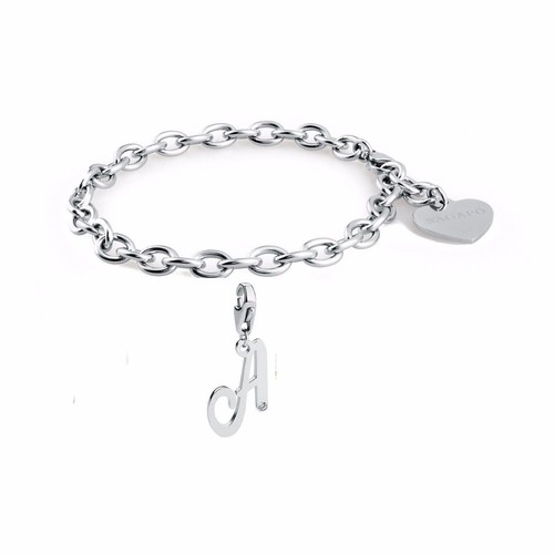 Sagapo bracciale lettera - lettera, a