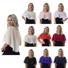 Poncho donna pizzo