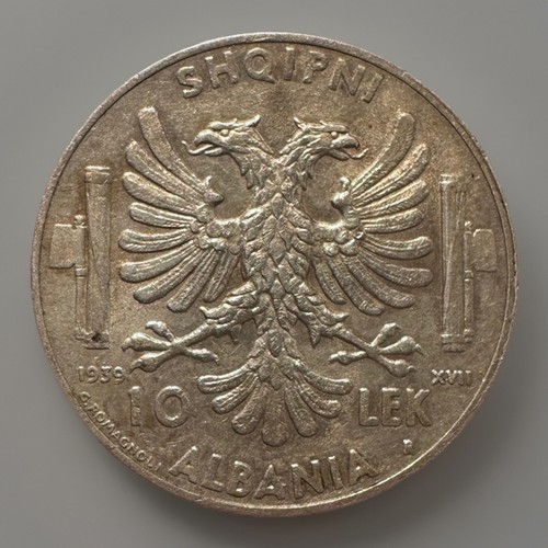 Lek 1939 spl - 1939, albania