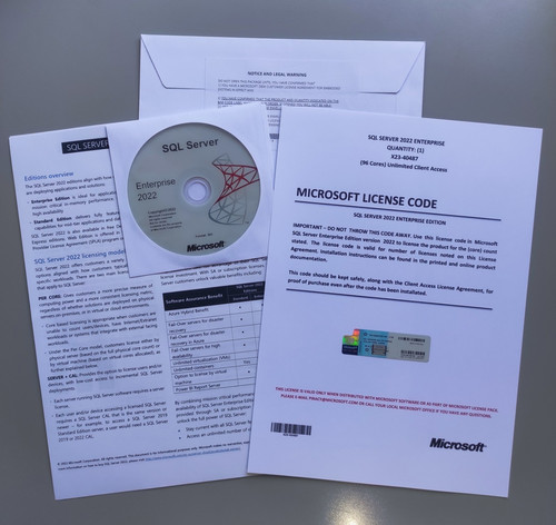Sql server 2022 enterprise - sql,