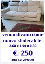 Vendita divano 3 posti