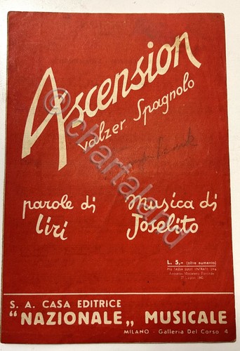 Spartiti ascension musica - ascension,