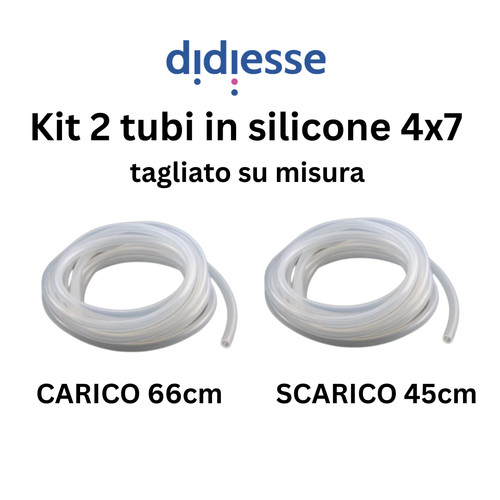 Kit coppia tubo - tubo, silicone