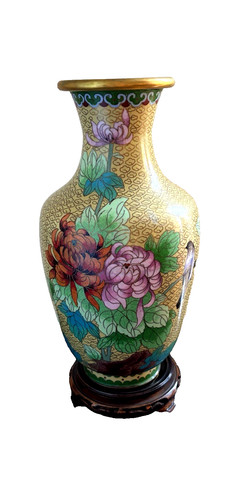 Favoloso vaso cloisonne - favoloso, in