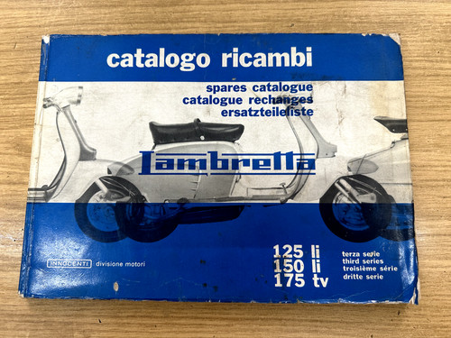 Catalogo ricambi originali