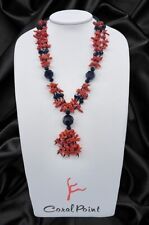 COLLANA SCAGLIE DI CORALLO