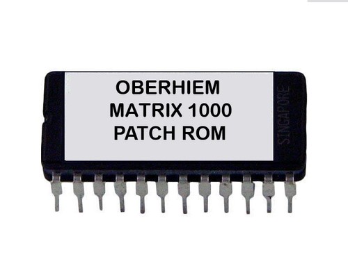 Oberheim matrix 1000 - oberheim, (fixes