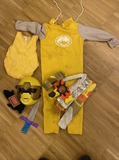 Power Rangers - Costume Carnevale Yellow Ranger - Taglia Small 3/4 Anni