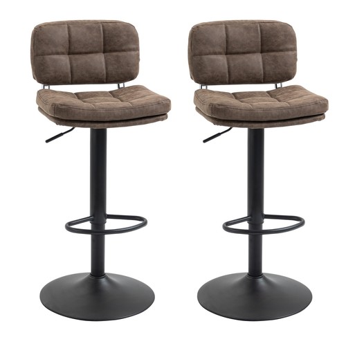 Homcom set sgabelli bar - da,