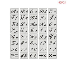 40 pz/set lettera alfabeto