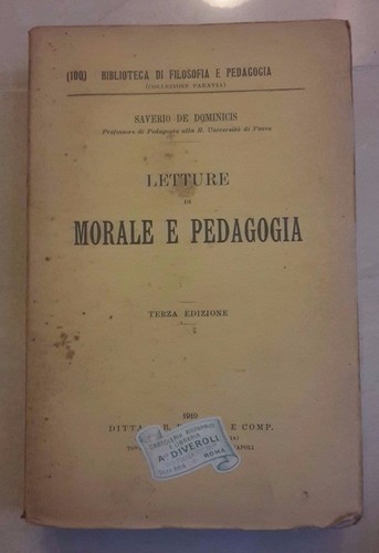 Letture morale pedagogia - morale,