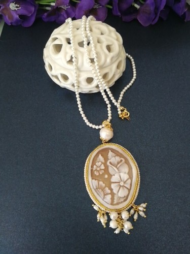 Collana perle naturali - in,