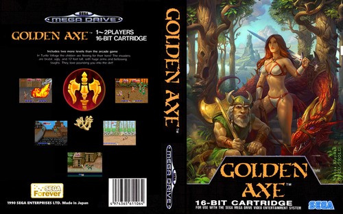 Golden axe mega drive pal - golden,