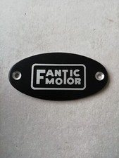 Targhetta Fantic Motor Minarelli P6 K6