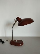 lampada da tavolo/ scrivania  ministeriale in metallo anni 60