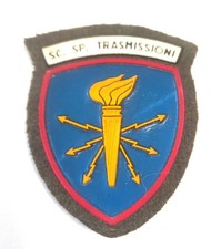 SCUDETTO OMERALE, PATCH E.I SCUOLA SPECIALISTICA TRASMISSIONI