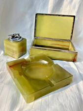 Set da fumo Ronson in onice