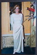 FOTOGRAFIA ORIGINALE AGENZIA DI STAMPA LADY DIANA 1996 MADAME TUSSAUD PARIGI