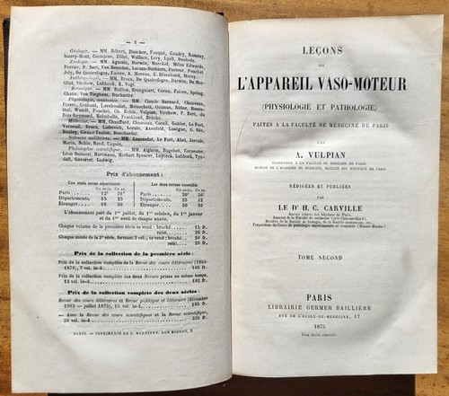 1875 appareil vaso moteur - 1875, l'appareil