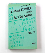 Il Sistema Stayman Completo del Bridge Contratto Libro Edizione Mursia 1965