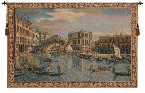 Arazzo ponte rialto canal - rialto,