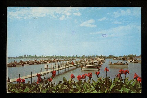 Cartolina michigan port o - cartolina,