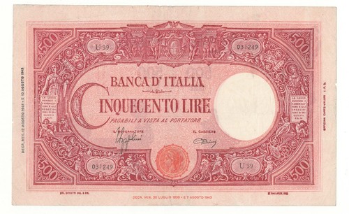 500 lire grande - grande, )
