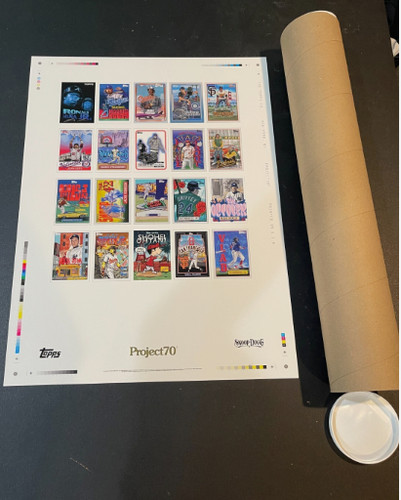Topps 2021 project poster - project, 70