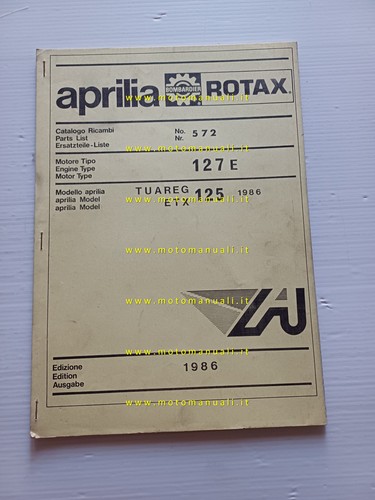 Aprilia 125 tuareg etx - aprilia,