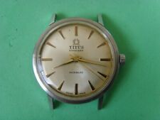 Orologio manuale svizzero vintage TITUS 17J