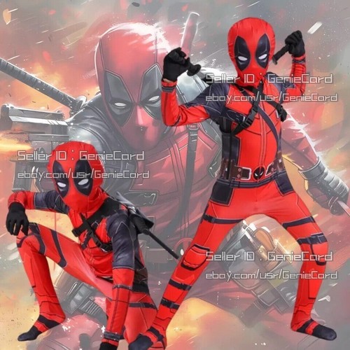 Costume deadpool rosso cosplay - costume,