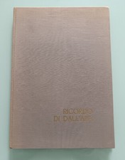 Libro RICORDO DI DALL'ARA (rarissimo). BOLOGNA FC 1909 CALCIO