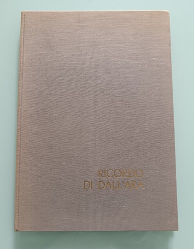 Libro ricordo dall - ricordo, di