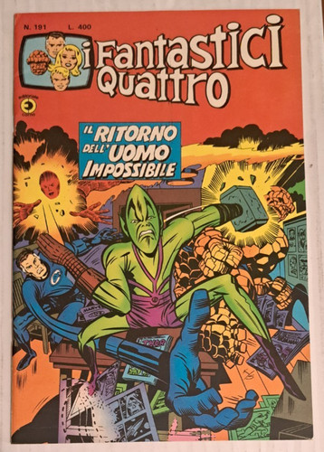 Fantastici quattro 191 - fantastici,